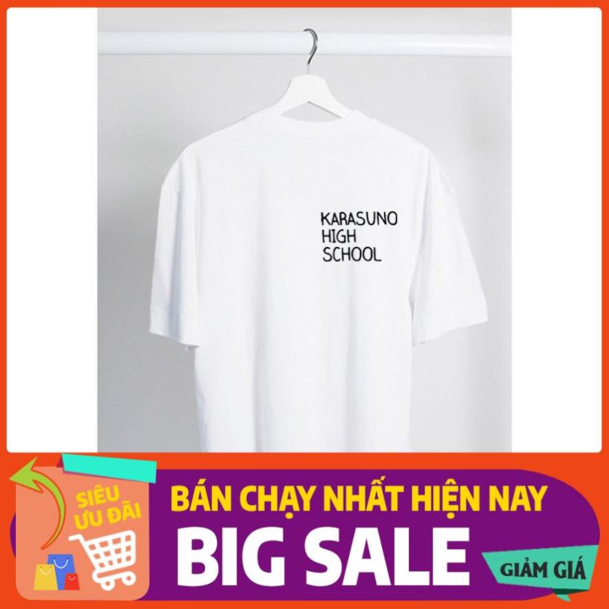 Áo thun Anime- Haikyuu Anime Karasuno High School T-Shirt 💯