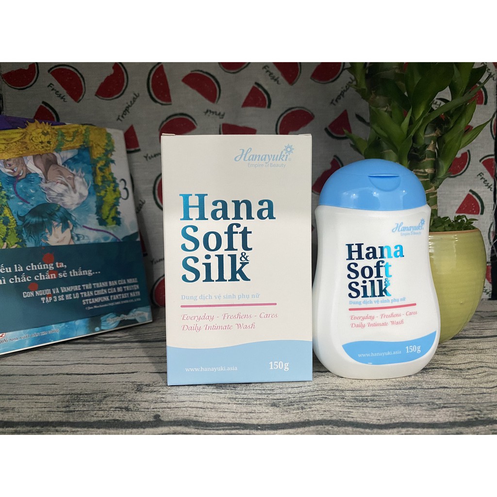 Dung Dịch Vệ Sinh Hana Soft &amp; Silk Hanayuki