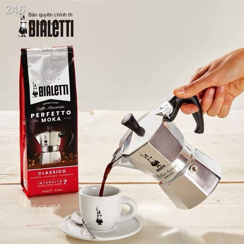 【HOT】Bột cà phê bialetti nhập khẩu Ý Hạt espresso mới xay lạnh pha đen