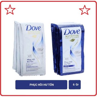 Dầu gội /xả Dove dây 12 gói.