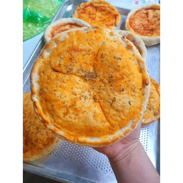 Pizza Chicago size 16cm gấp 3 lần phomai