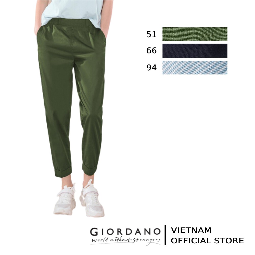 Quần Khaki Lửng Nữ Giordano 05429506