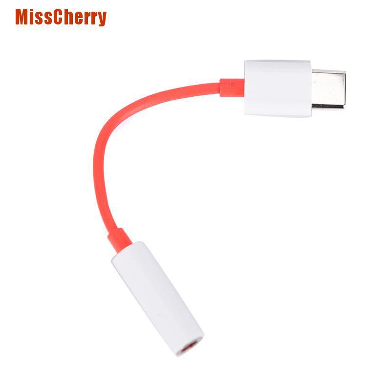 Dây cáp chuyển đổi USB Type C sang cổng âm thanh 3.5mm cho Oneplus 6t 7pro