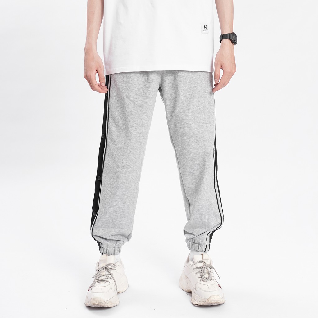 Quần JOGGER CÚC BẤM unisex N7 bo gấu thun dáng suông nam nữ phong cách đường phố Hàn Quốc Ulzzang