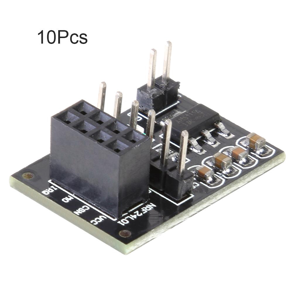 10pcs 3.3V Wireless Adapter Module Socket Adapter Board for 8Pin NRF24L01