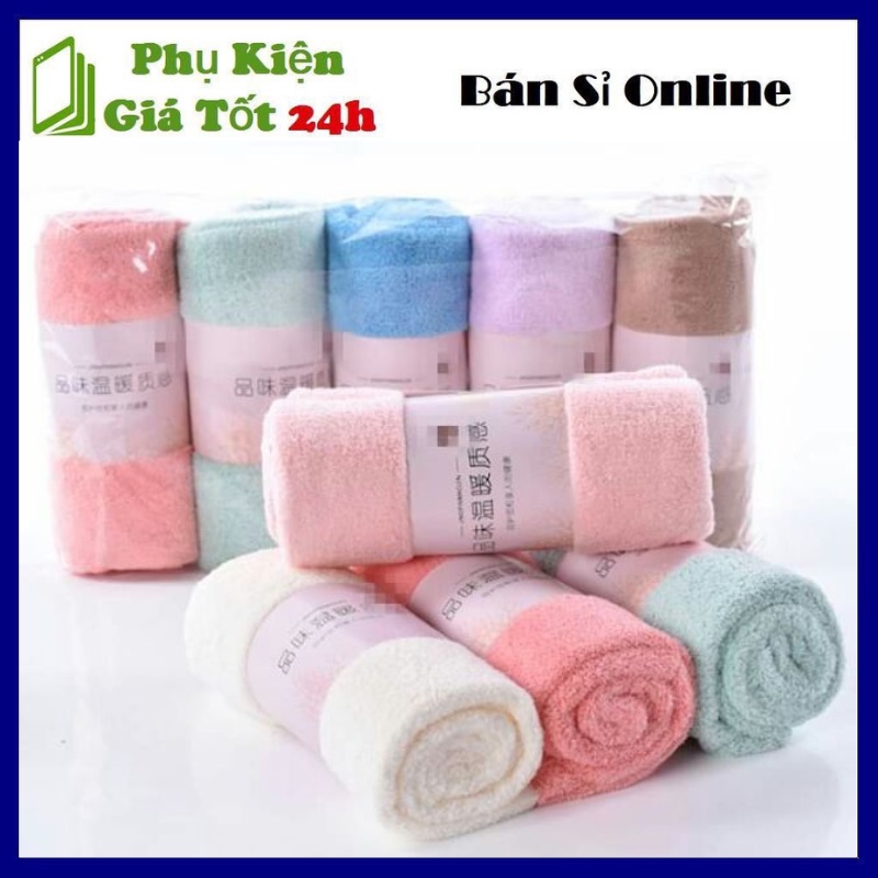 Khăn mặt lông cừu Khăn lau mặt xuất hàn sợi lông cừu thấm hút mềm mịn Vinhwatch