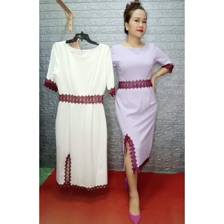Đầm phối ren VNXK xịn