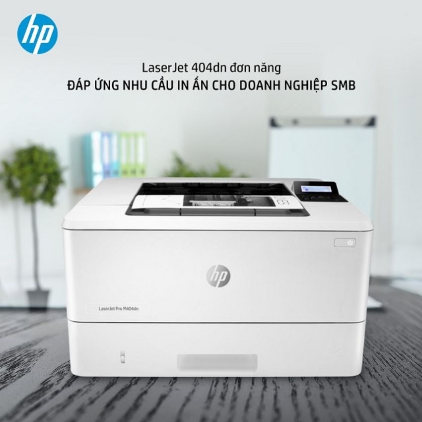 Máy in laser đen trắng HP M404dn  - In đảo mặt