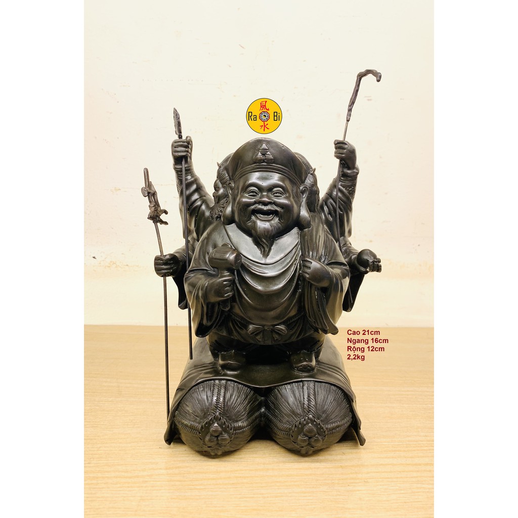 Mahakala Đại Hắc Thiên - Thần Tài Nhật - Tượng Đồng Thờ Cúng