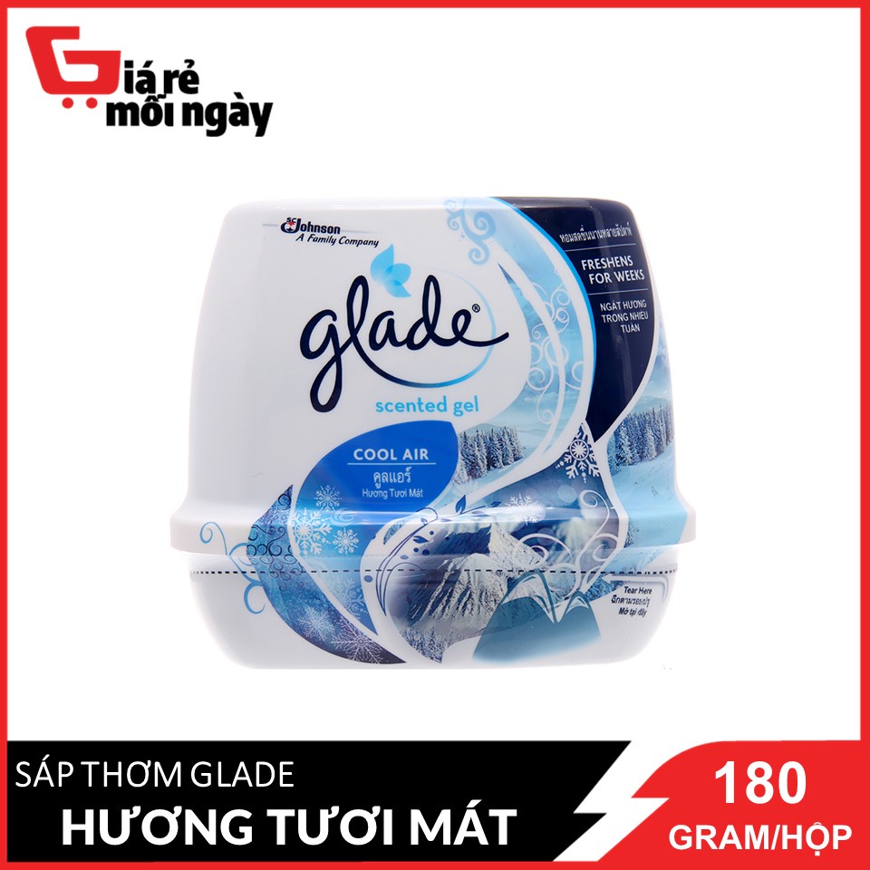 Sáp Thơm Glade Hương Tươi Mát 180g