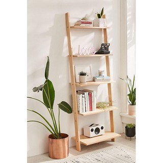 KỆ THANG DECOR 5 TẦNG - GỖ THÔNG