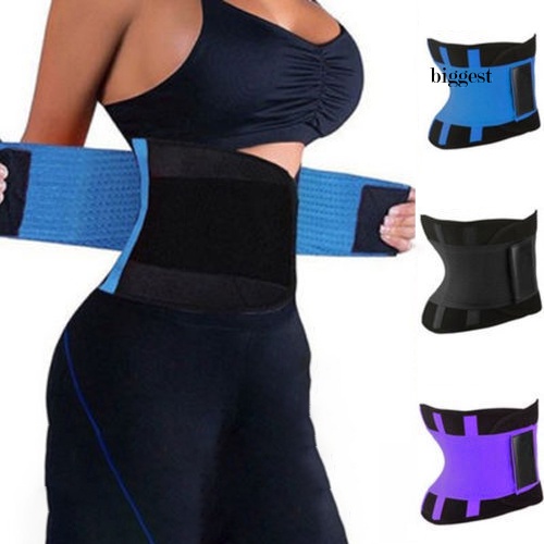Đai Nịt Bụng Đốt Cháy Mỡ Thừa Tạo Dáng Eo Thon Gọn Nhẹ Cho Nữ Tập Gym