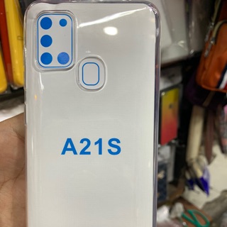 Ốp lưng Samsung A21S dẻo trong suốt dày