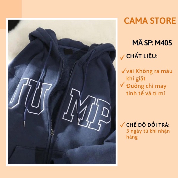 Áo khoác nỉ nữ hoodie form rộng cute hàn quốc CaMa Store M405 | BigBuy360 - bigbuy360.vn