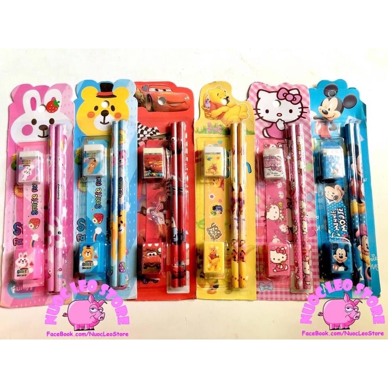 Bộ đồ dùng học tập 5 món