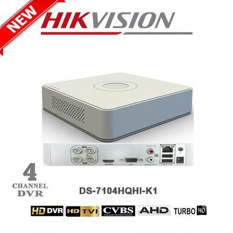 Đầu ghi hình HD-TVI 4 kênh HIKVISION DS-7104HQHI-K1 (S)