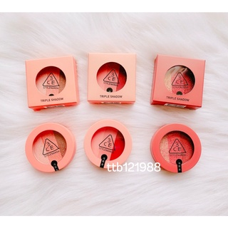 Phấn Mắt 3CE Triple Shadow 3 Màu - Hộp Tròn
