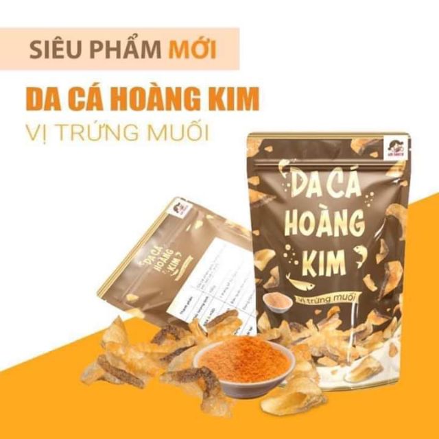 Da cá hoàng kim vị trứng muối