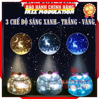[Chính hãng]   Đèn ngủ led chiếu sao cao cấp dãy ngân hà bầu trời vũ trụ đại dương 3D cho bé tự xoay trần nhà