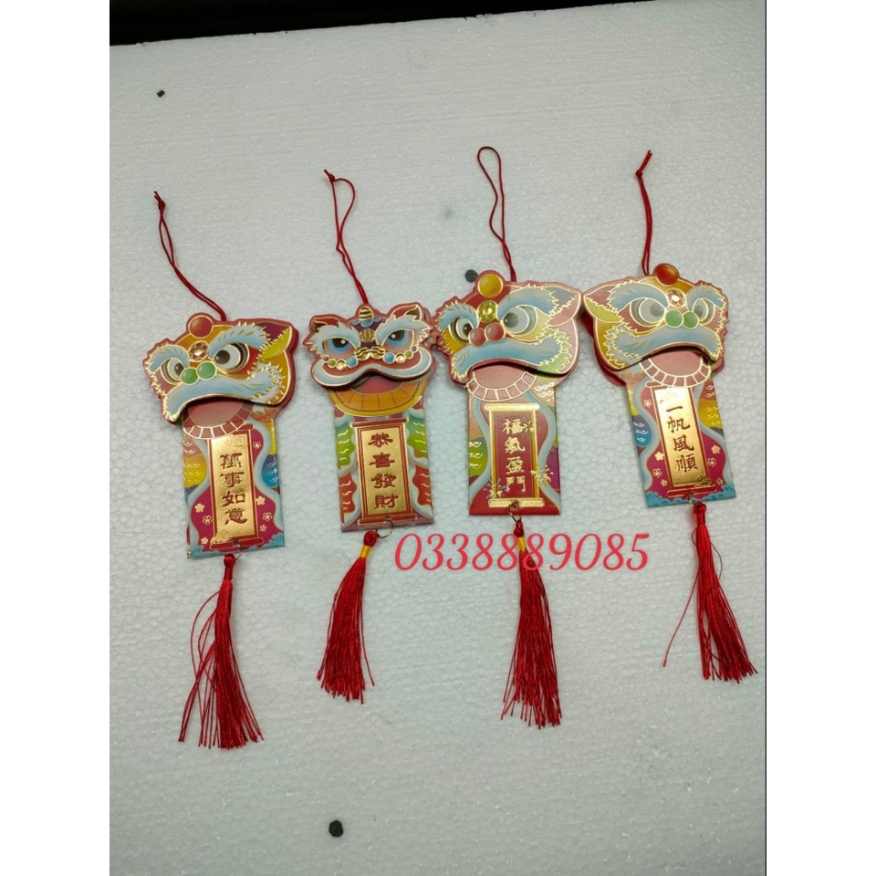 Treo đầu rồng trang trí Tết 2024 cực xinh