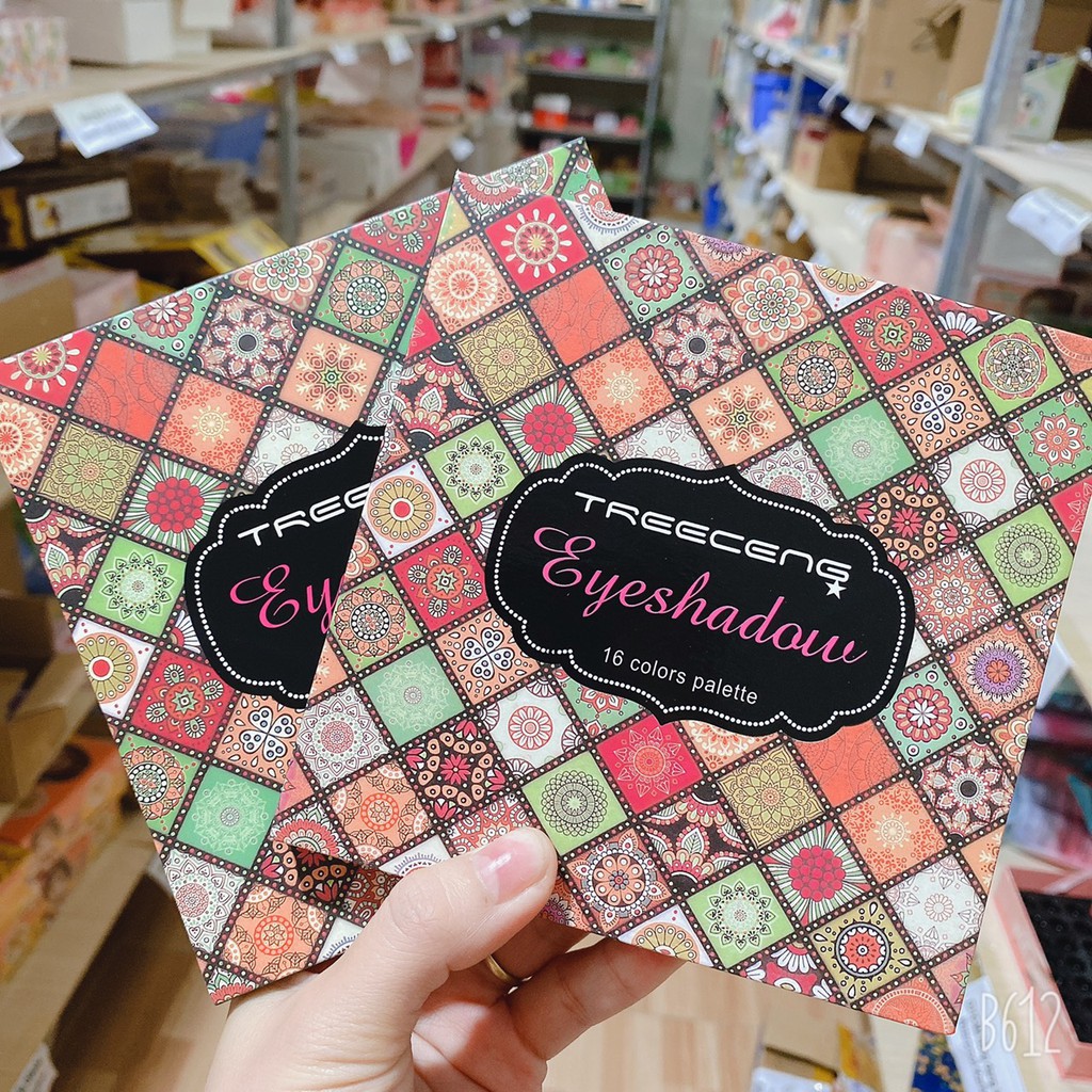 Phấn mắt mix nhũ 16 ô Treeceng F227 | BigBuy360 - bigbuy360.vn