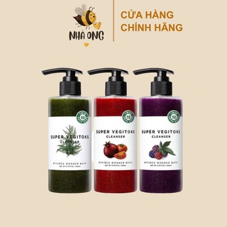 Sữa rửa mặt rau củ thải độc Wonder Bath Super Vegitoks Cleanser