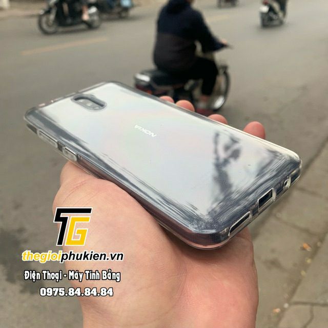 Ốp lưng Nokia 2.3 silicon dẻo trong suốt siêu mỏng 0.6mm