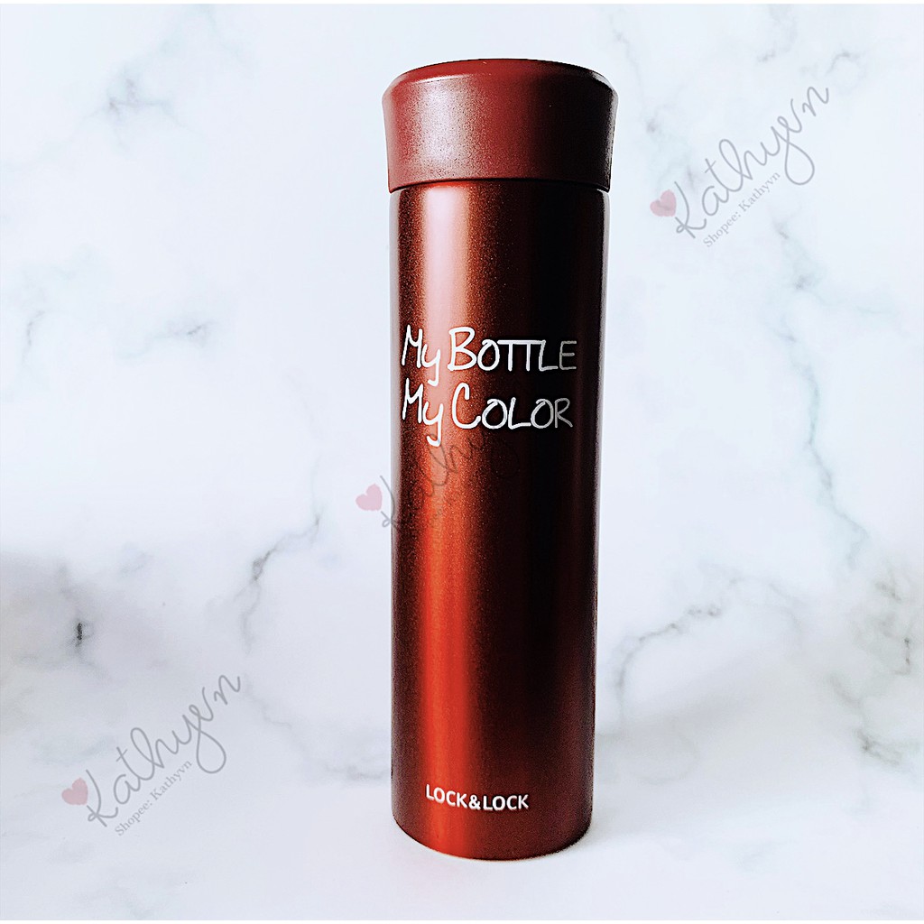 Bình giữ nhiệt Lock&Lock Colorful Tumbler LHC4014 390ML - Màu Đỏ