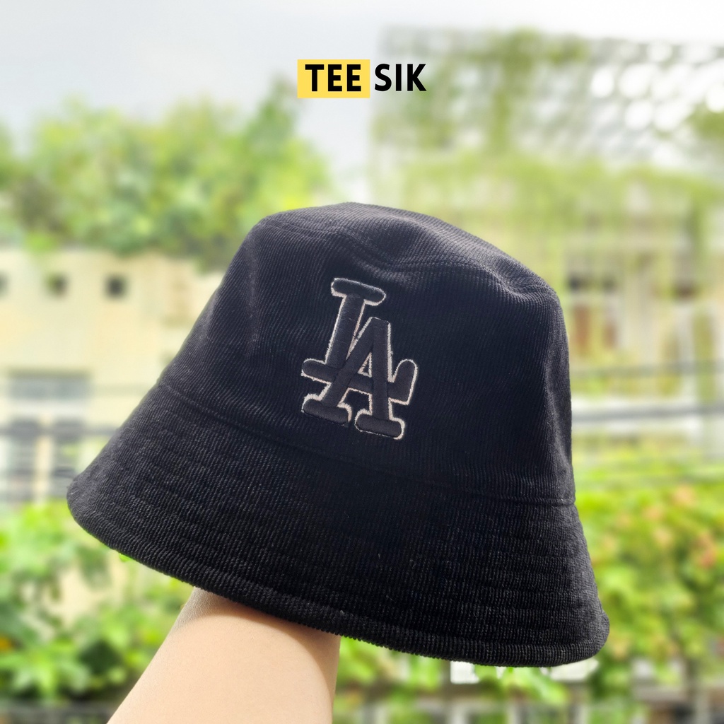 Mũ bucket Unisex hàng cao cấp TEE SIK vải dày, chắc chắn Nón bucket vành cụp form chuẩn, cá tính cho Nam &amp; Nữ