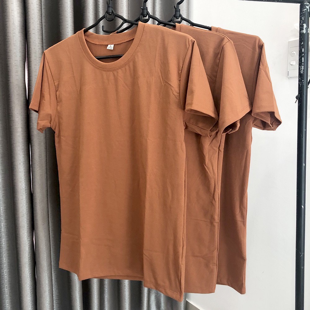 Áo thun nam cổ tròn vải Cotton co giãn,dày dặn | BigBuy360 - bigbuy360.vn