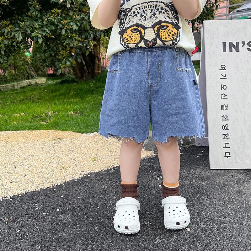 Quần Short Jean bé trai bé gái, quần jean Mùa Hè Hàn Quốc Dành Cho Bé