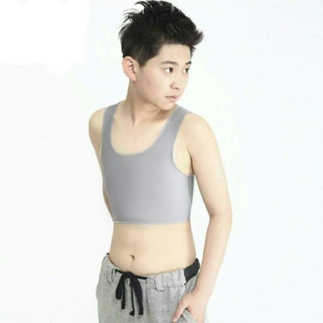 Áo ngắn ko viền ko lộ gài dành cho tomboy
