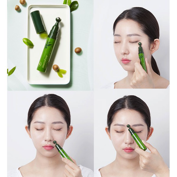 Thanh Lăn Mắt Tinh Chất Trà Xanh Innisfree Green Tea Seed Eye & Face Ball