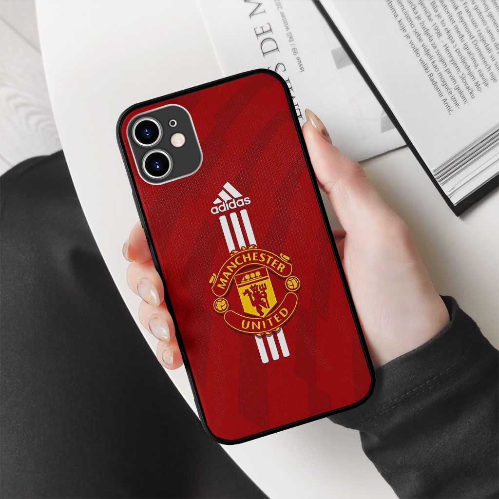 Ốp lưng logo manchester united adidas background pro 13 11 12 promax 7 8 plus xs X Xr  ART20226670