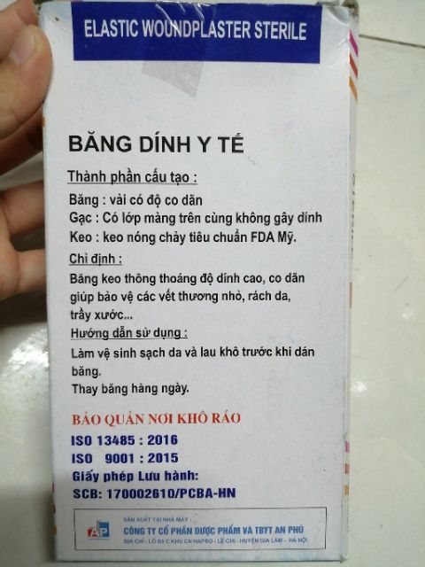 Combo 10 băng dính y tế Greetmed