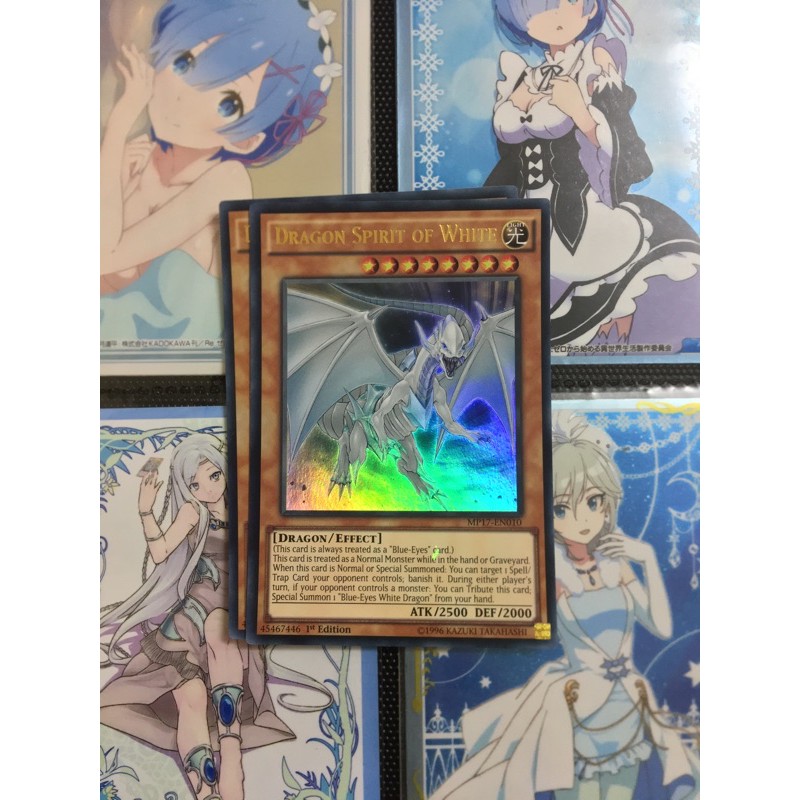 Thẻ bài yugioh Dragon spirit of white