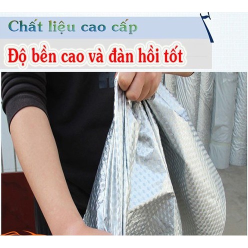 Bạt trùm xe bán tải 3 lớp tráng bạc chống nóng , mưa