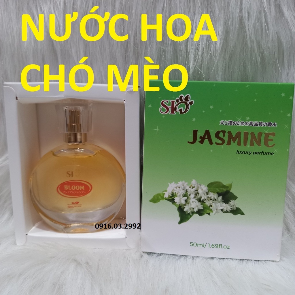 Nước hoa chó mèo, nước hoa cao cấp cho chó mèo 50ml