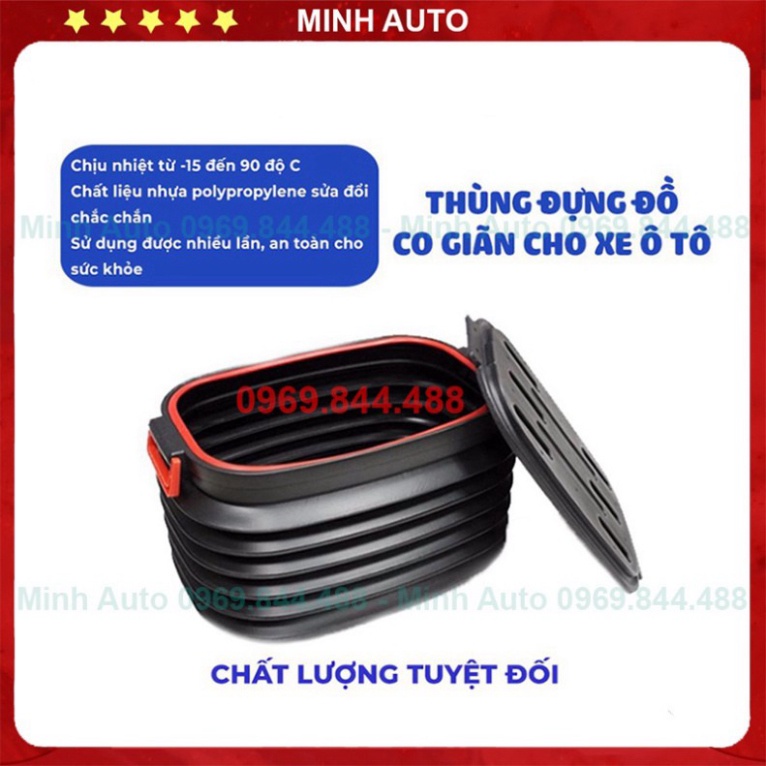 Thùng Đựng Đồ Đa Năng FREESHIP Thùng Đựng Đồ Ô Tô - Hộp Đựng Đồ Co Giãn, Vật Liệu Cao Cấp, Chống Rò Rỉ