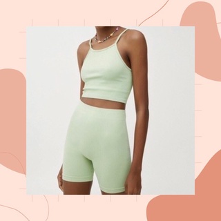 Set Đồ Tập Quần Biker - Thun Gân Chính Hãng Co Giãn Cực Tốt