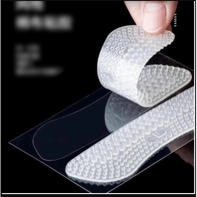 Lót Gót Giày Silicon Cho Giày Dép Bị Rộng Tránh Đau Chân Bám Dính Chắc Tăng Ma Sát