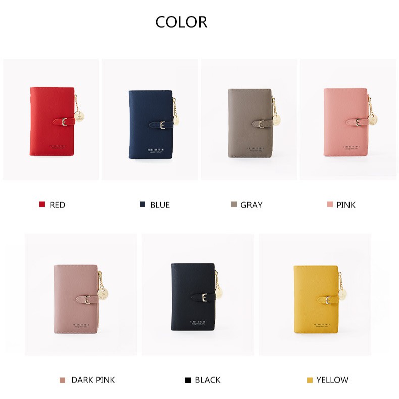 [SALE SỐC - KHÔNG ĐẸP KHÔNG LẤY TIỀN] VÍ NGẮN NỮ FOREVERYOUNG VỀ ĐỦ MÀU CỰC DỄ THƯƠNG