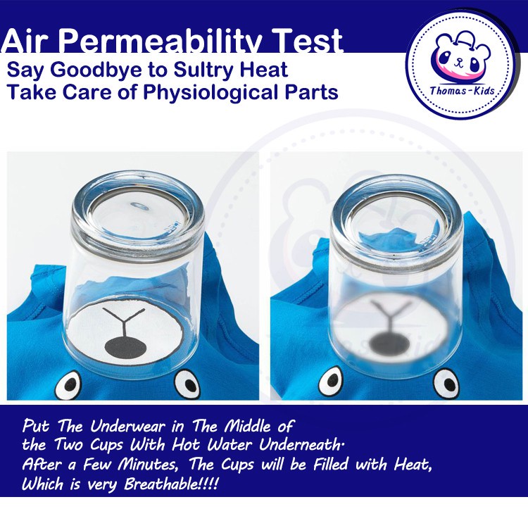 Bộ 5 Quần Lót Boxer Bằng Cotton Mềm Mại In Họa Tiết Hoạt Hình Cho Bé 3-12 Tuổi