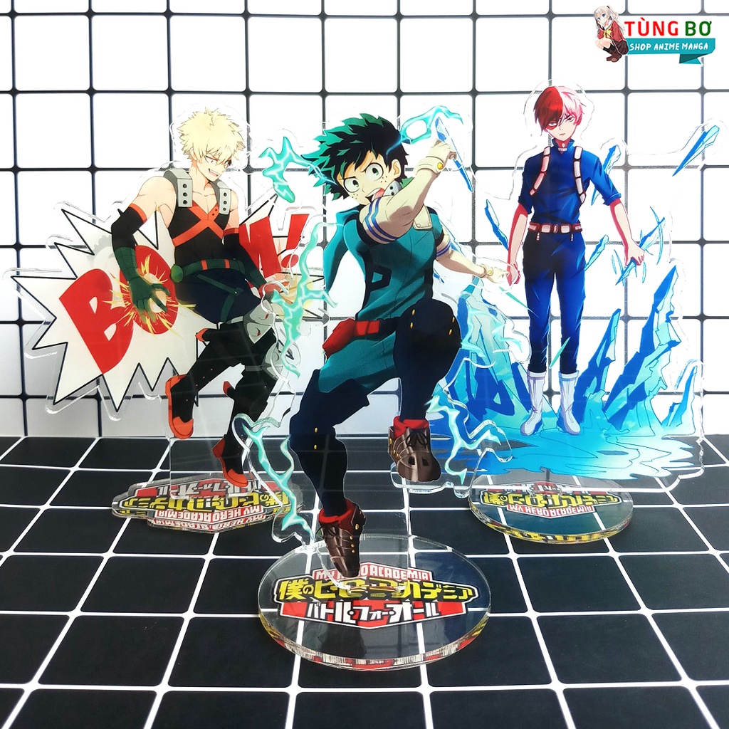 [Standee] Tượng Mica Anime Boku No Hero Academia