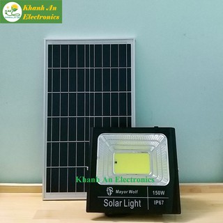 Đèn Pha Năng Lượng Mặt Trời 150w