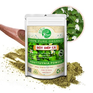 Bột Rau Diếp Cá Xanh OYe -Thanh nhiệt  giải độc lợi tiểu - Ngăn ngừa làm giảm táo bón kiết lị