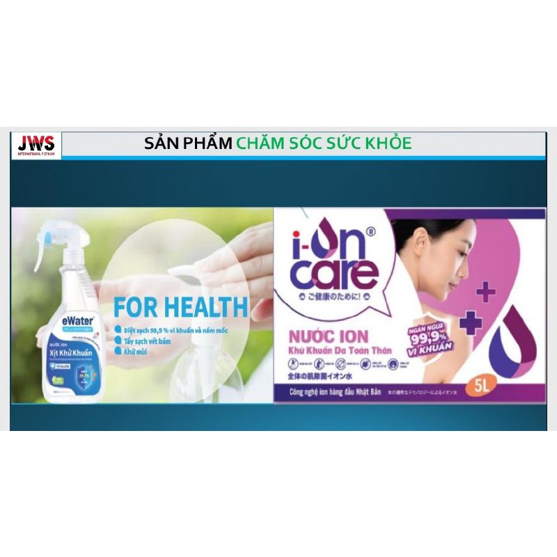 Nước i-on khử khuẩn eWater