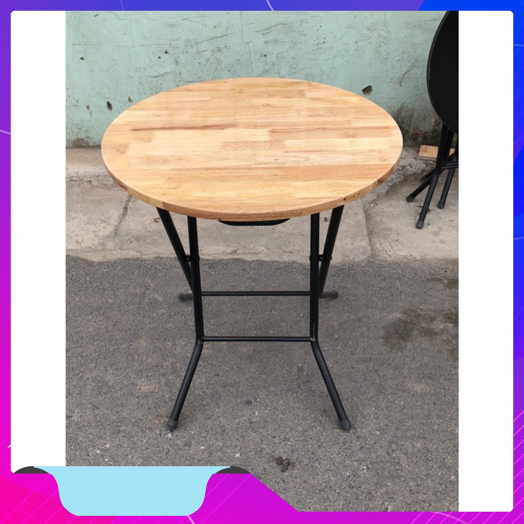 [FREESHIP ĐƠN 50K] Bàn gấp chân cao 71cm , mặt tròn đẹp | BigBuy360 - bigbuy360.vn