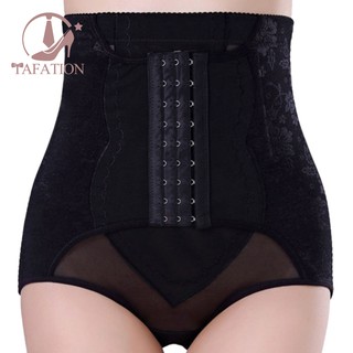 Waist Belly Underwear Waist Postpartum Corset Belt(Black L)