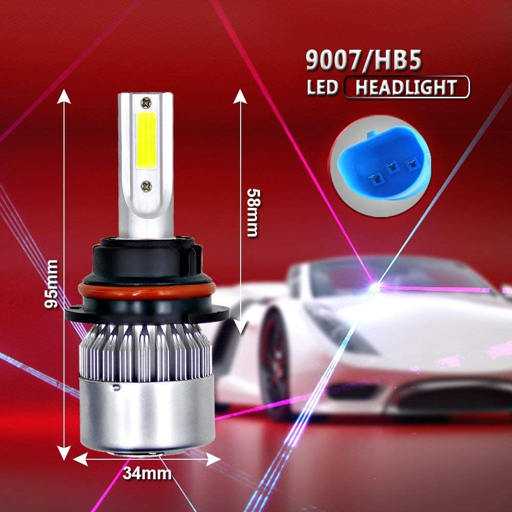 Đèn Pha Ô Tô C6 Head light H4 H7, H11, H8, H9, H1, H3, H13 9004, 9005, 9006, 9007, 9012, 880, 881, H27 car headlight